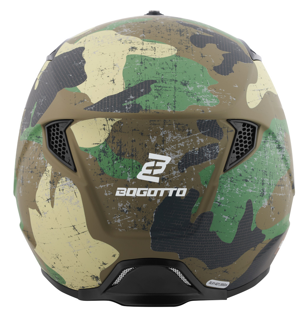 Bogotto Radic Camo Cască Verde mat S Figura 21