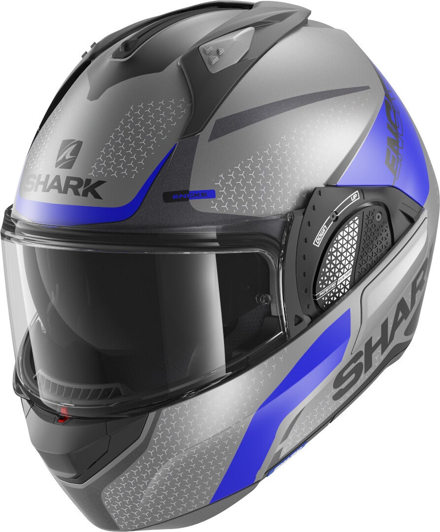 Shark Evo-GT Encke Matt Přilba šedá/modrá XL (61/62) Obrázek 1