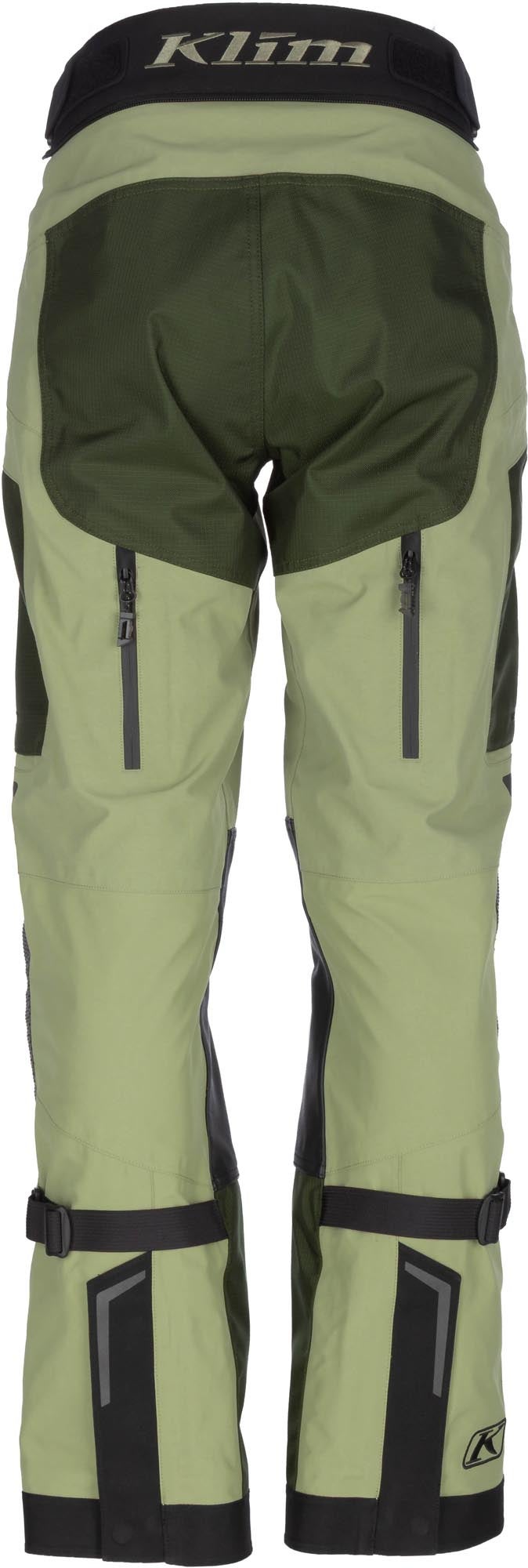 Klim Artemis Rogue Gore-Tex Pantalon textile moto pour dames olive/vert Long 8 Figure 2