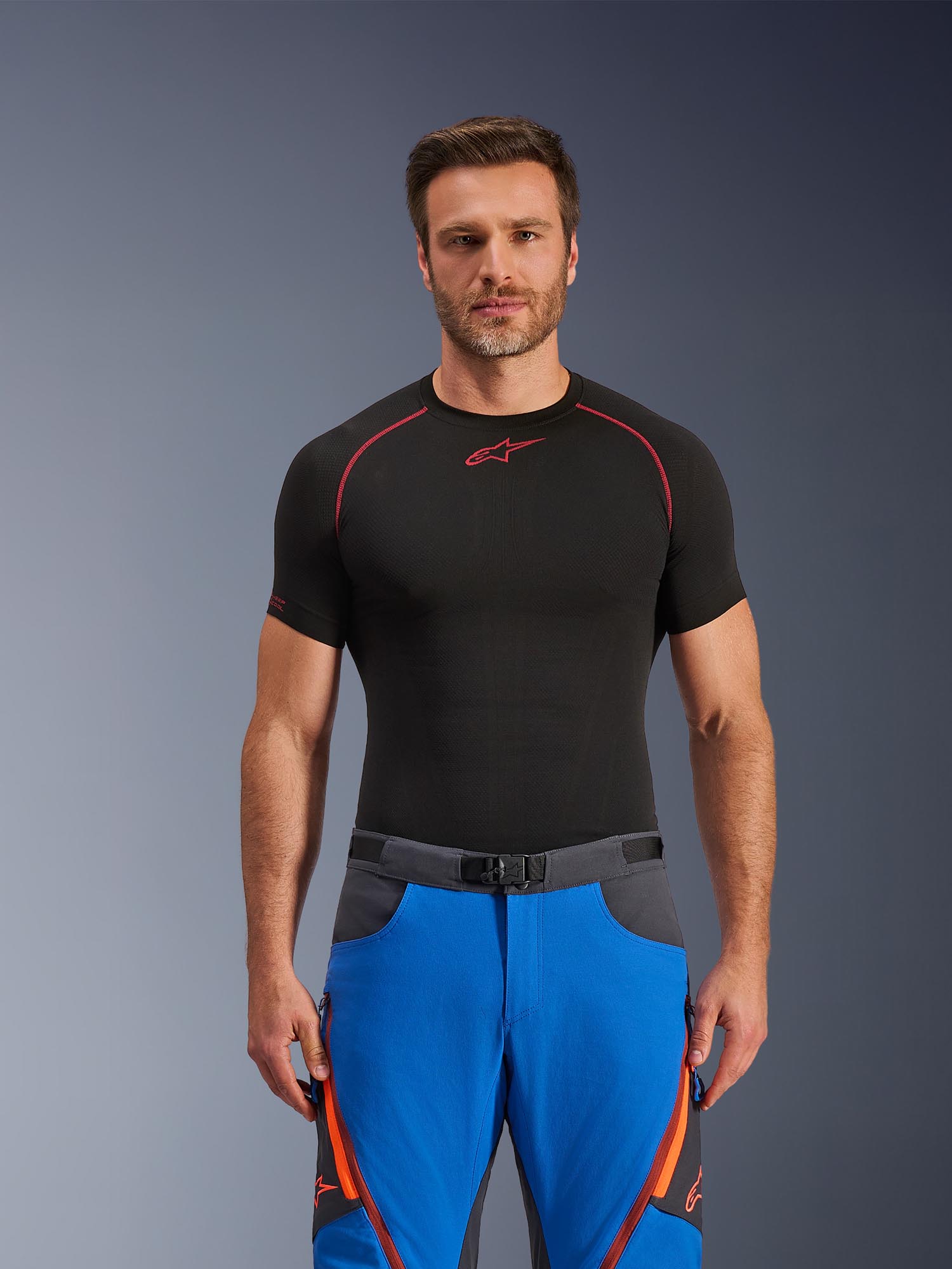 Side view of Alpinestars Maxdura Dual Motorcycle Textile Pants
