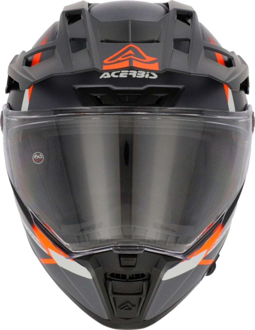 Acerbis Attack Graphic Enduro hjelm sort mat/orange XXL (63/64) Figur 4