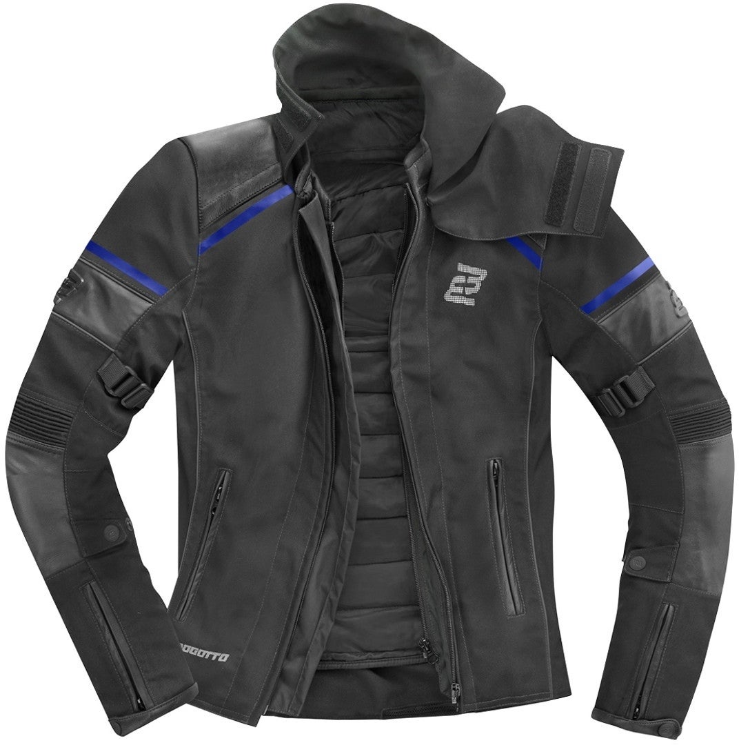 Side view of Bogotto Blizzard-X waterproof Motorcycle Textile Jacket