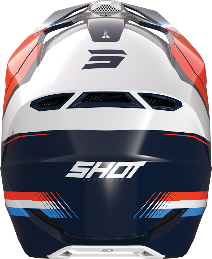 Shot Furious Tracer Cască de motocross pentru copii portocaliu/alb M (51/52) Figura 2