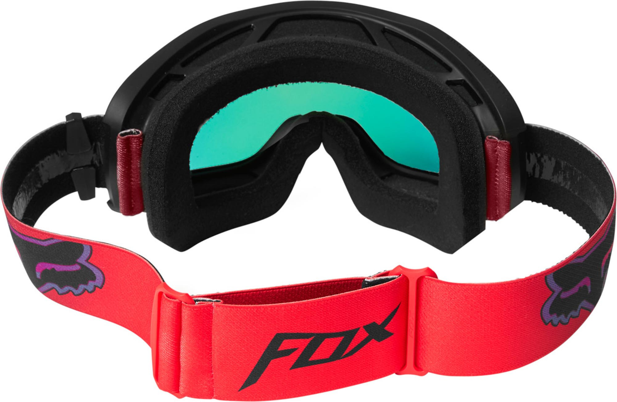 FOX Main Venz Spark Ochelari de motocross Roșu/Galben Figura 3