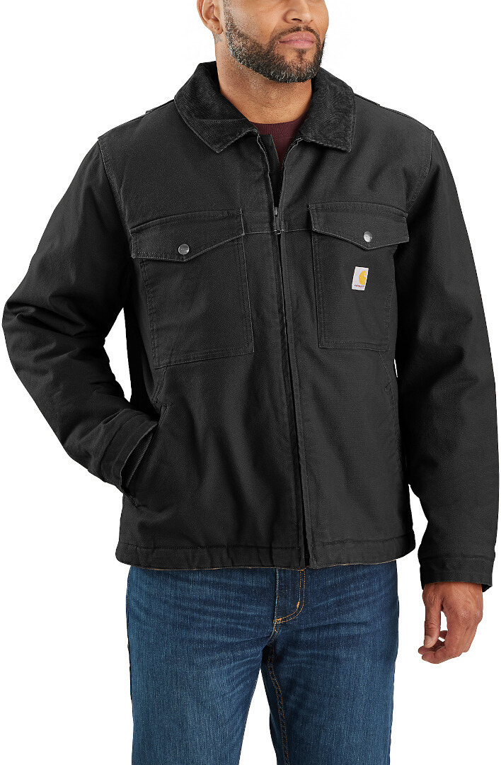 Carhartt Montana Rugged Flex Relaxed Fit Duck Insulated Jachetă negru M Figura 5