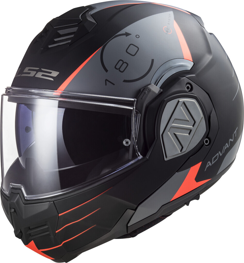 LS2 FF906 Advant Codex Helmet black matt/titanium L (59/60) Figure 1