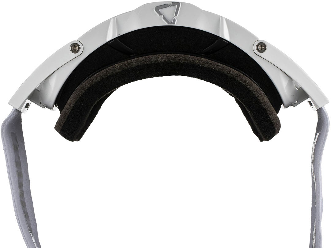 Leatt Velocity 6.5 Masques de motocross Blanc/Gris Figure 3