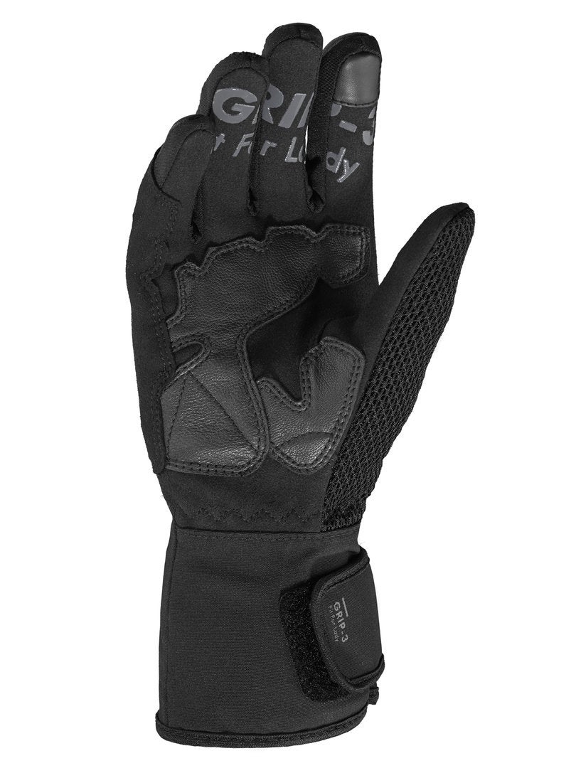 Spidi Grip 3 H2Out Damer Motorcykel Handsker Sort M Figur 3