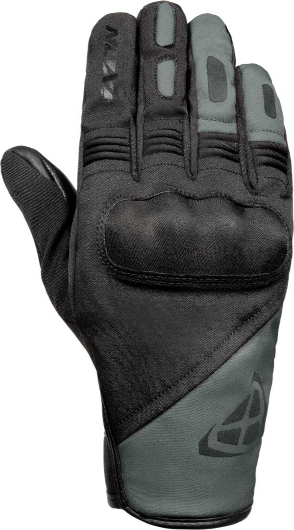 Ixon Pro Oslo Mănuși impermeabile pentru motociclete de iarnă Negru/Khaki XL Figura 1