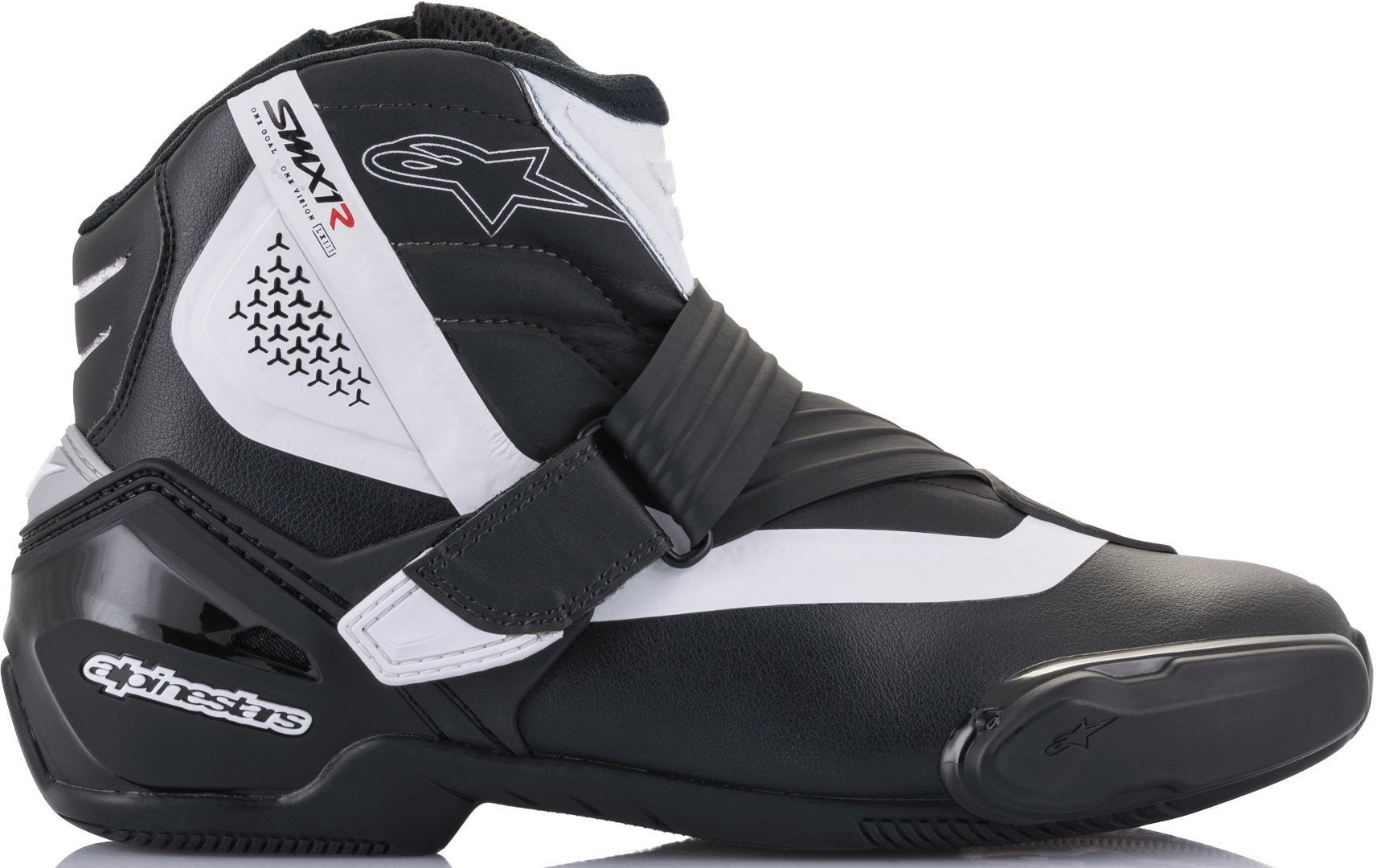 Alpinestars SM-1 R V2 Motorcykel sko Sort/hvid 40 Figur 5