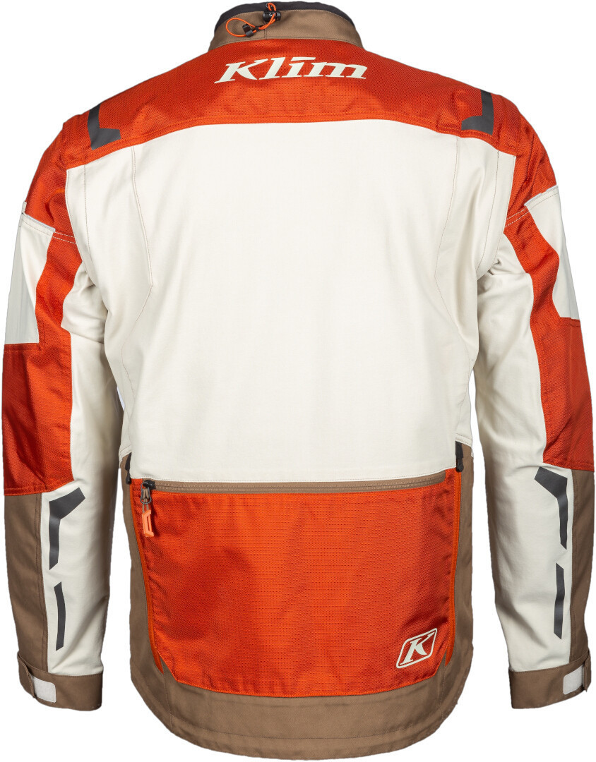Klim Dakar Motorcycle Textile Jacket brown 3XL Figure 4