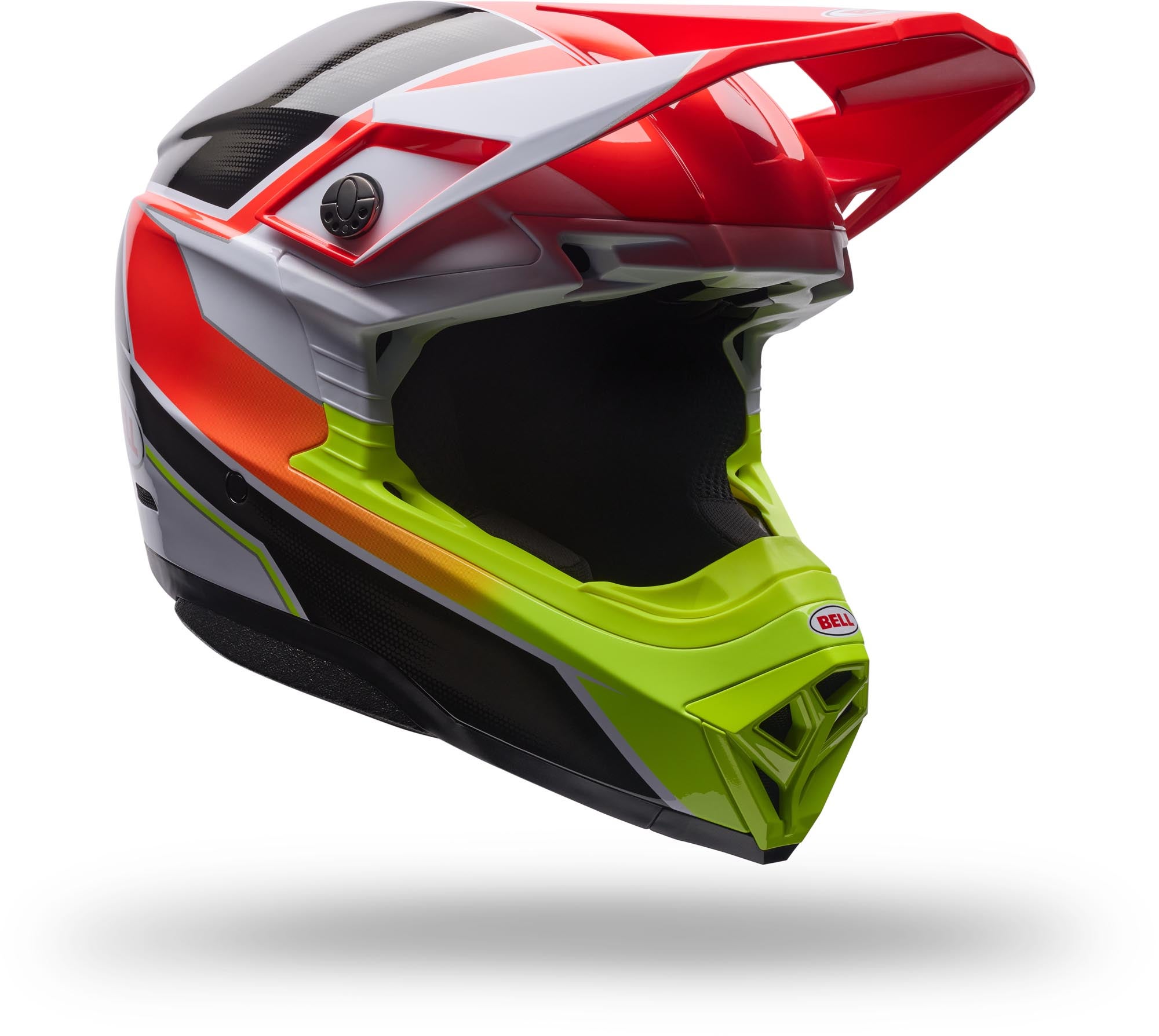 Bell Moto-10 MIPS Surge Casco da motocross nero/bianco/rosso/giallo M (57/58) Figura 1
