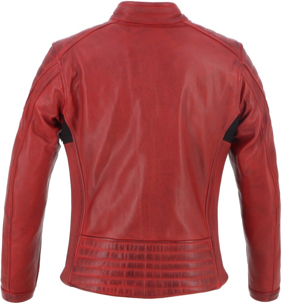 Helstons Jody Ladies Motorcycle Leather Jacket red XL Figure 2