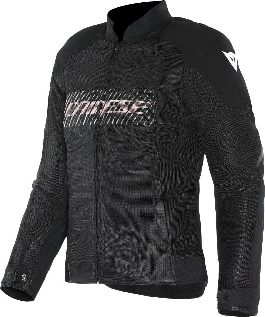 Dainese Herosphere Air Dame motorcykel tekstiljakke sort/pink 40 Figur 1