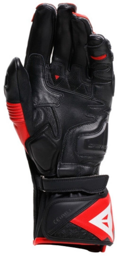 Dainese Fiero Metal Motorcykel handsker sort/rød M Figur 2