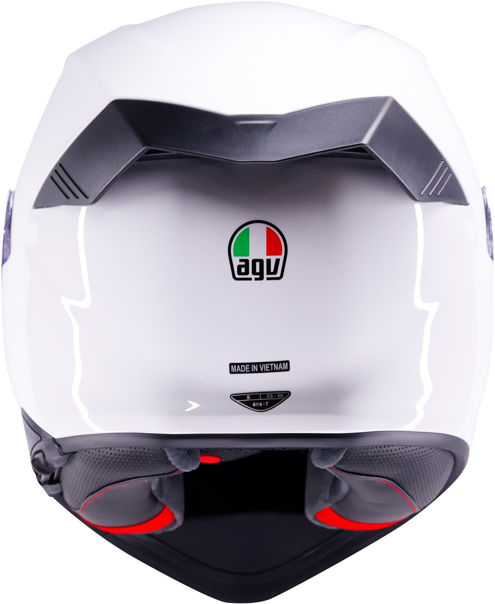 AGV K5 Mono Helm weiß S (55/56) Abbildung 5