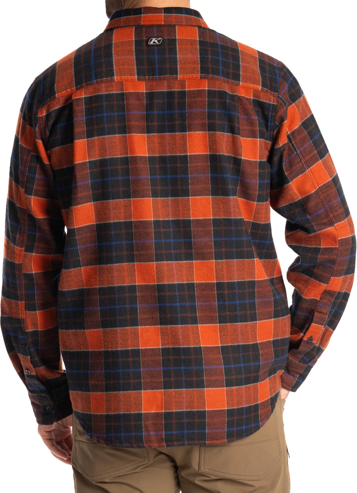 Klim Owen Flannel Hemd orange 2XL Abbildung 3