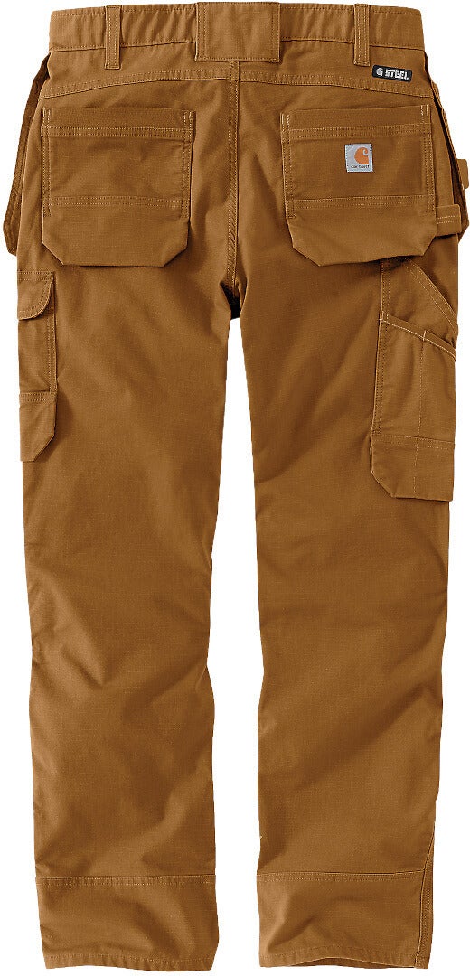 Carhartt Relaxed Straight Steel Rugged Flex Ripstop Double-Front Cargo Pants brown 38/30 Figure 2