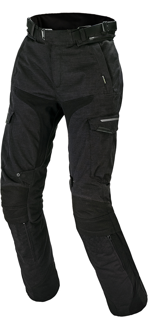 Macna Novado pantaloni textile impermeabili pentru motociclete negru L Figura 1