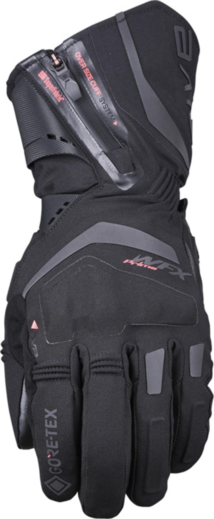 Five WFX Prime EVO Gore-Tex Motorcycle Gloves black S Figure 1