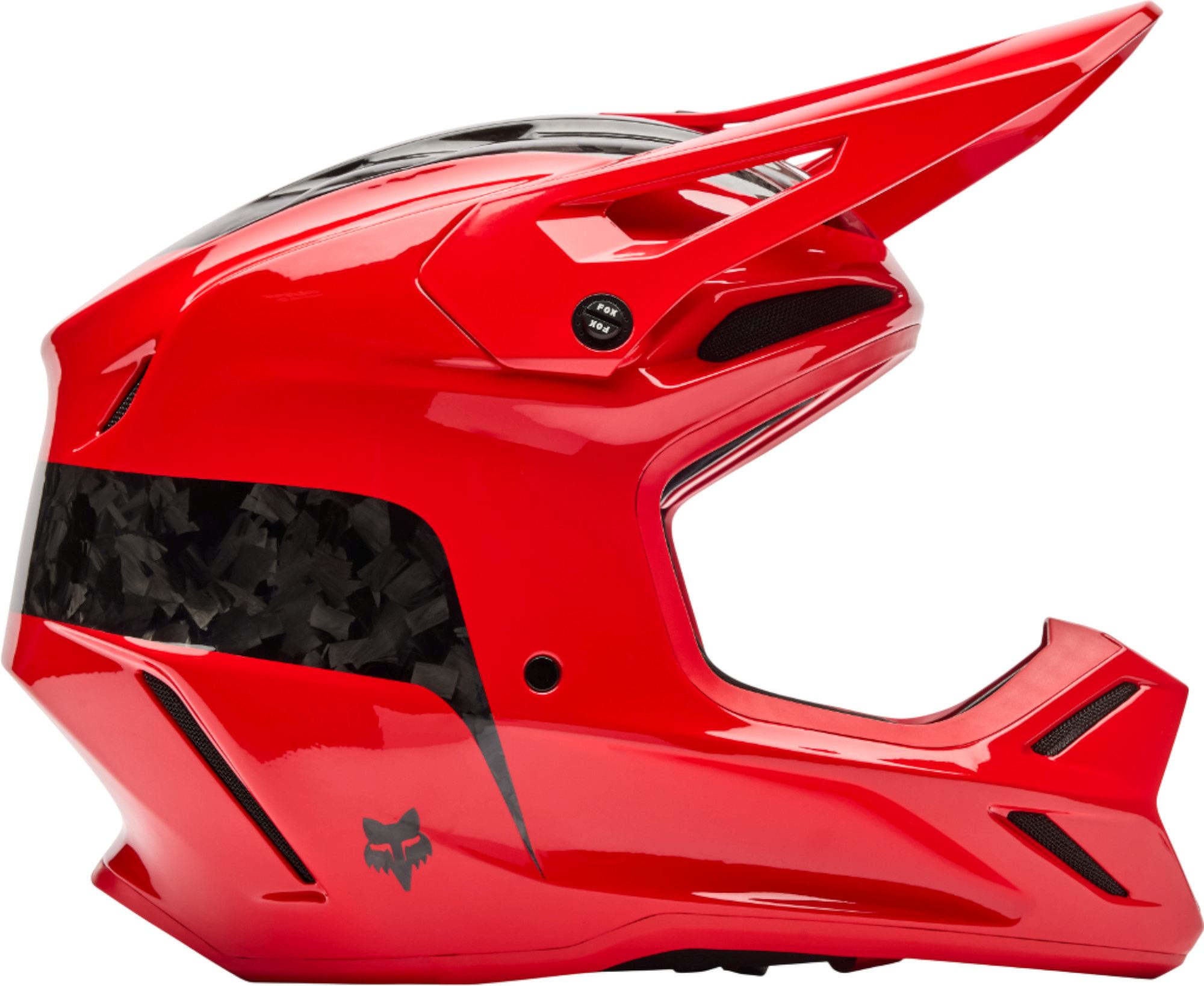 FOX V3 RS Fracture Carbon Motocross Helmet red XXL (63/64) Figure 2