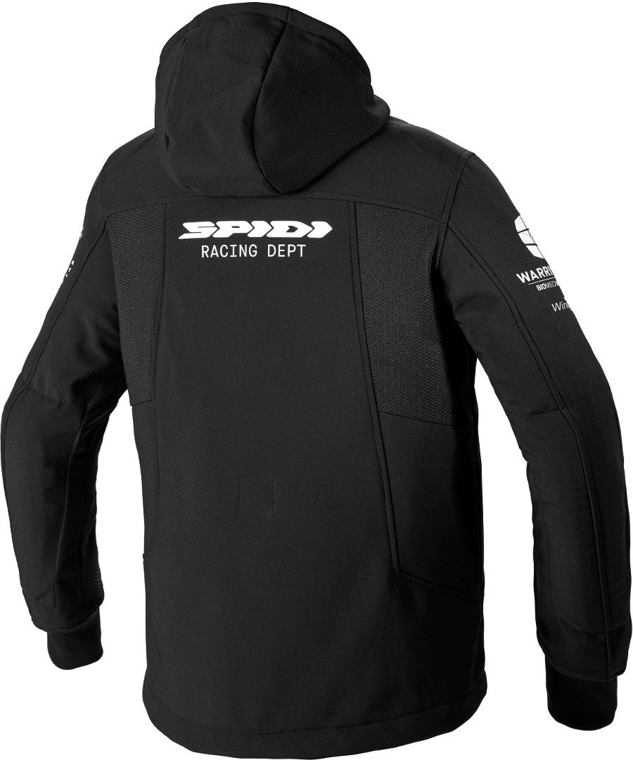 Spidi Armor Evo Motorcykel hoodie sort/gul M Figur 3