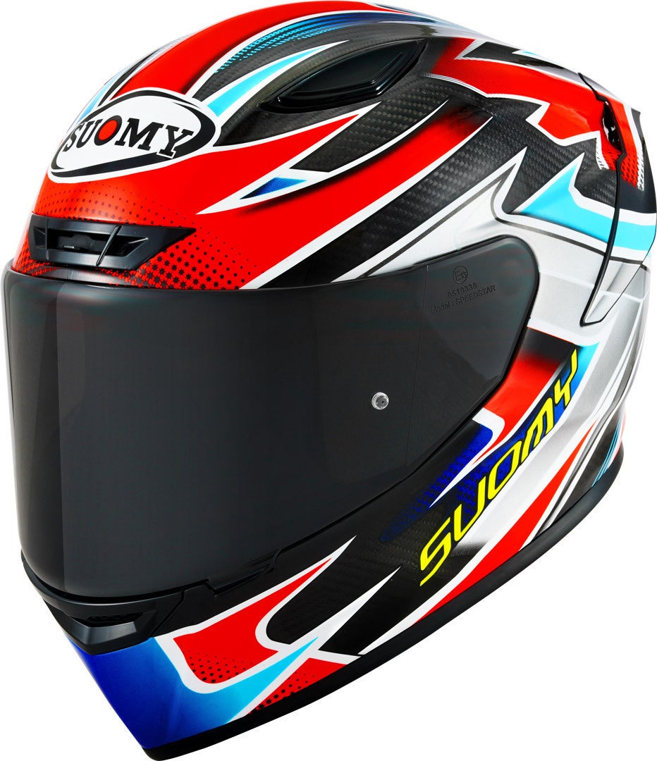 Suomy TX-Pro Flat Out 2023 Casco rosso/nero/bianco M (57/58) Figura 1