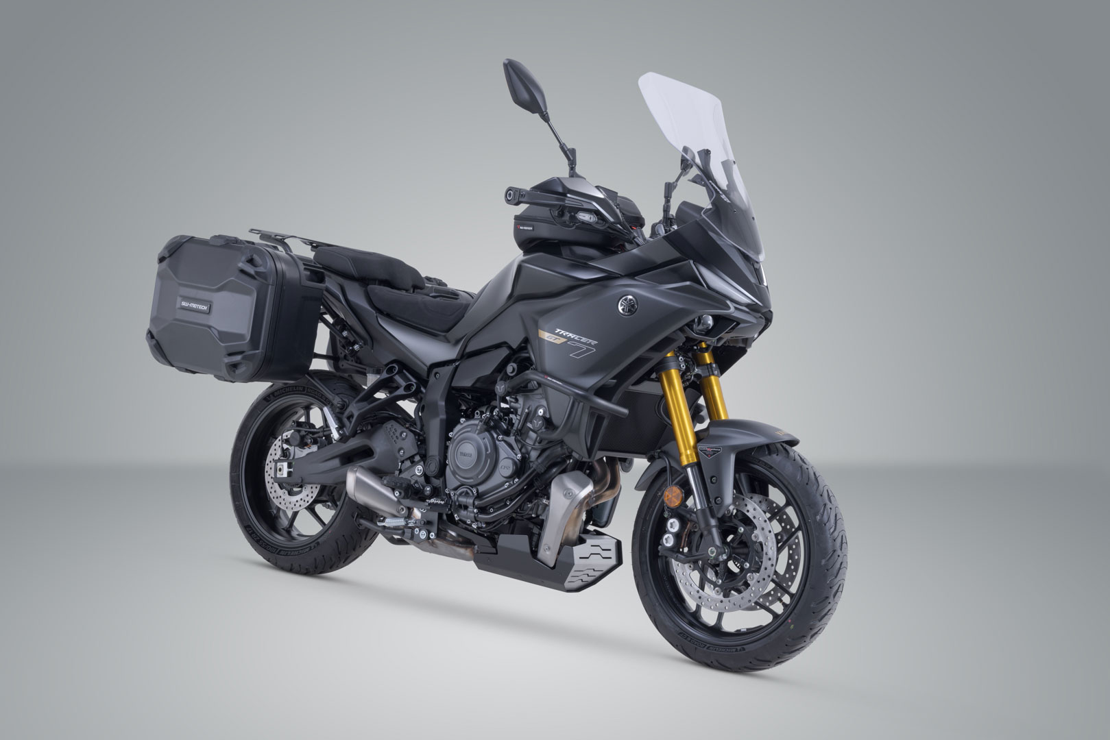SW-Motech DUSC hardcase-system – svart. 41/41 l. Yamaha Tracer 7 / GT (25-). Figur 2