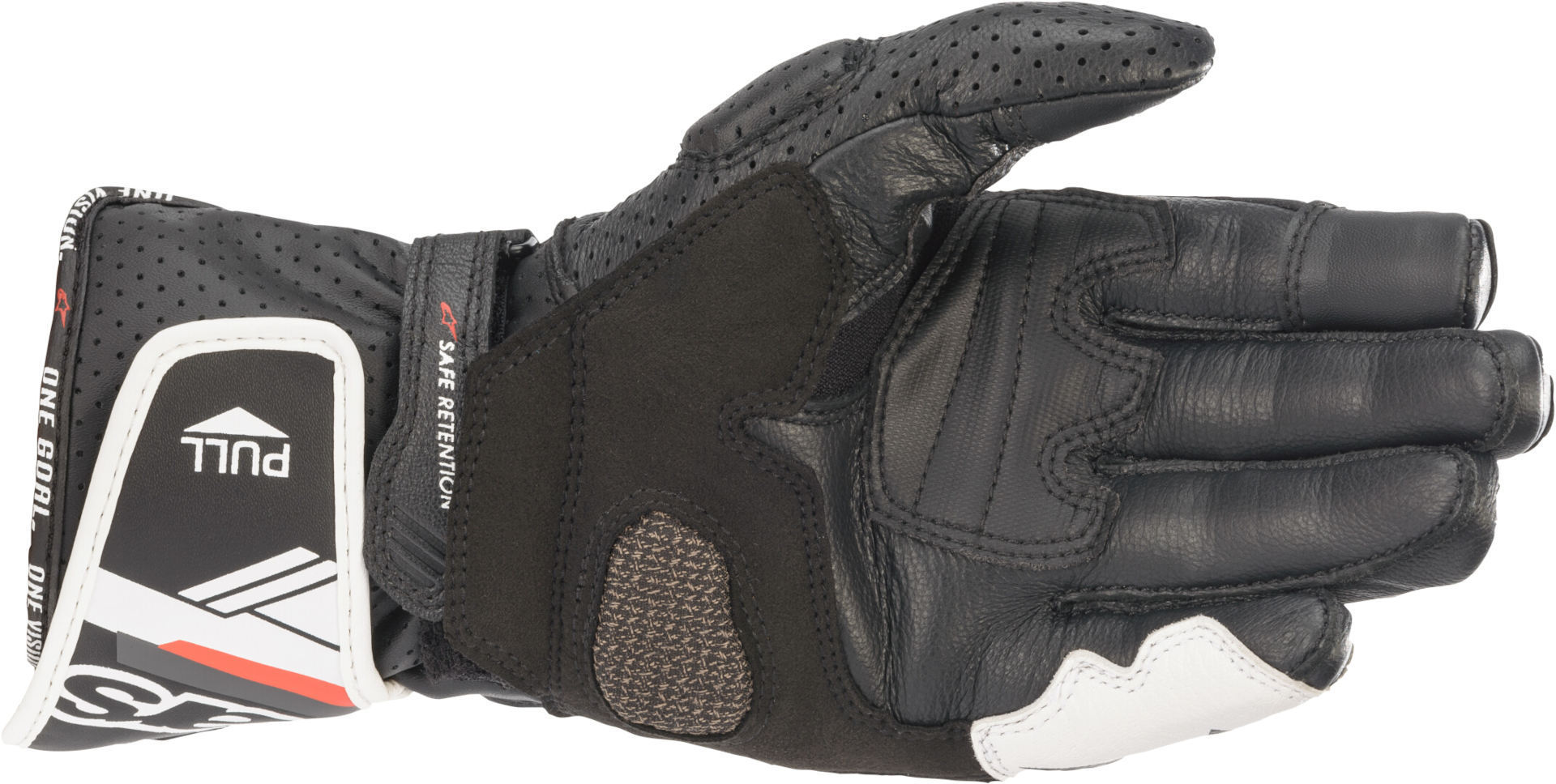 Alpinestars Stella SP-8 V3 Dame motorcykel handsker Sort/hvid L Figur 2