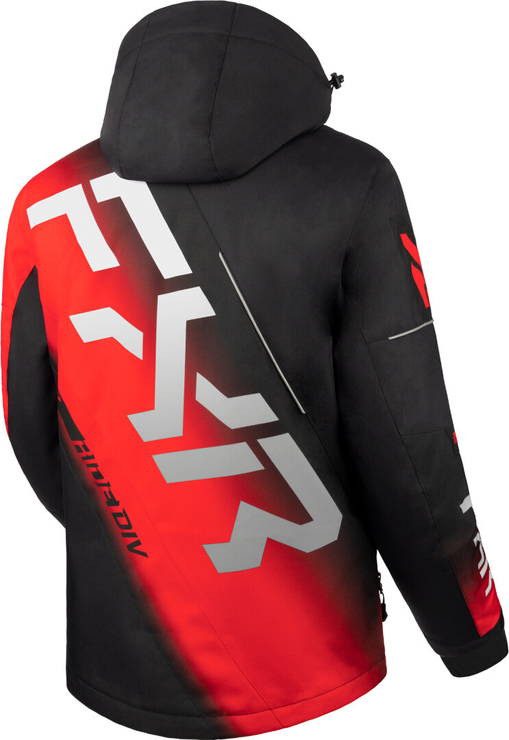 FXR CX 2025 Snowmobile Jacket black/red L Figure 2