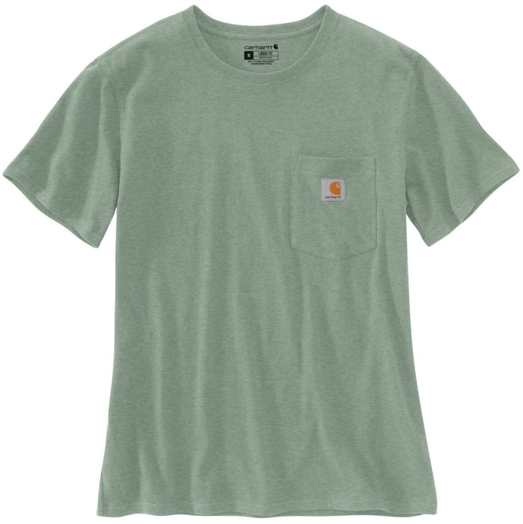 Carhartt Workwear Pocket Tricou de damă verde XS Figura 1