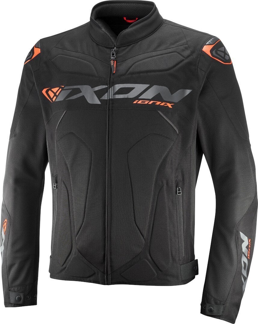 Ixon Ionix Motorcycle Textile Jacket black/anthracite/orange L Figure 1