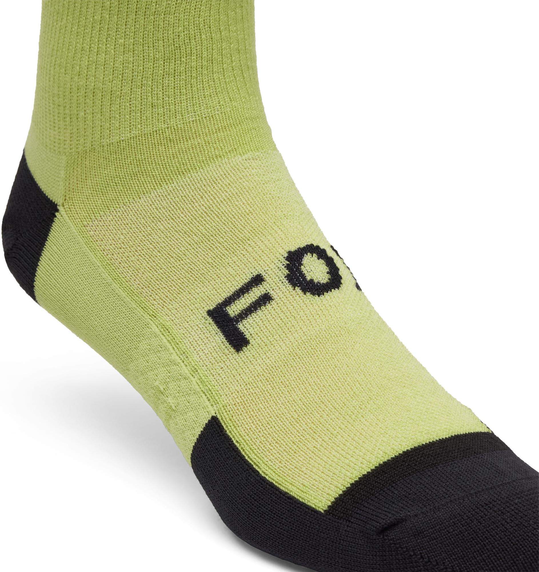 FOX 6" Flexair Merino Велосипедные носки зелёный S/M Рисунок 3