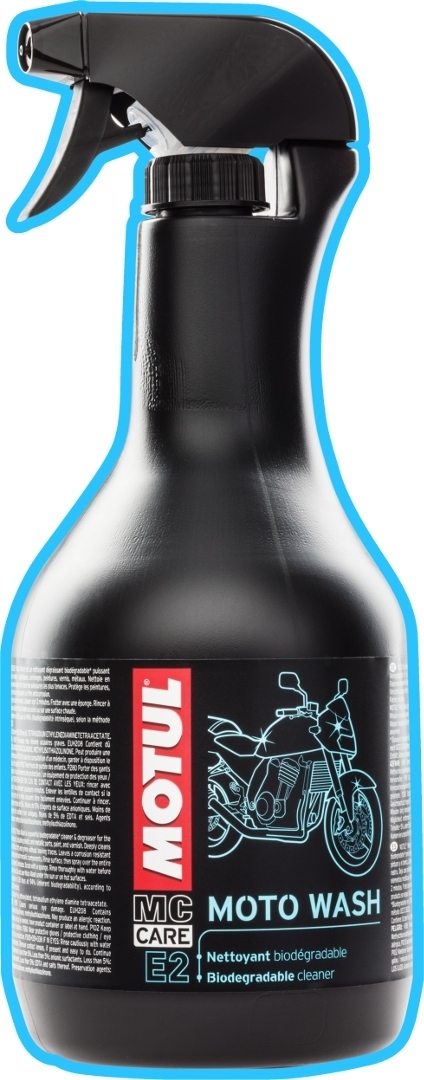 MOTUL MC Care E2 Moto Wash Motorcykel avfettningsmedel spraya 1 Liter Figur 2