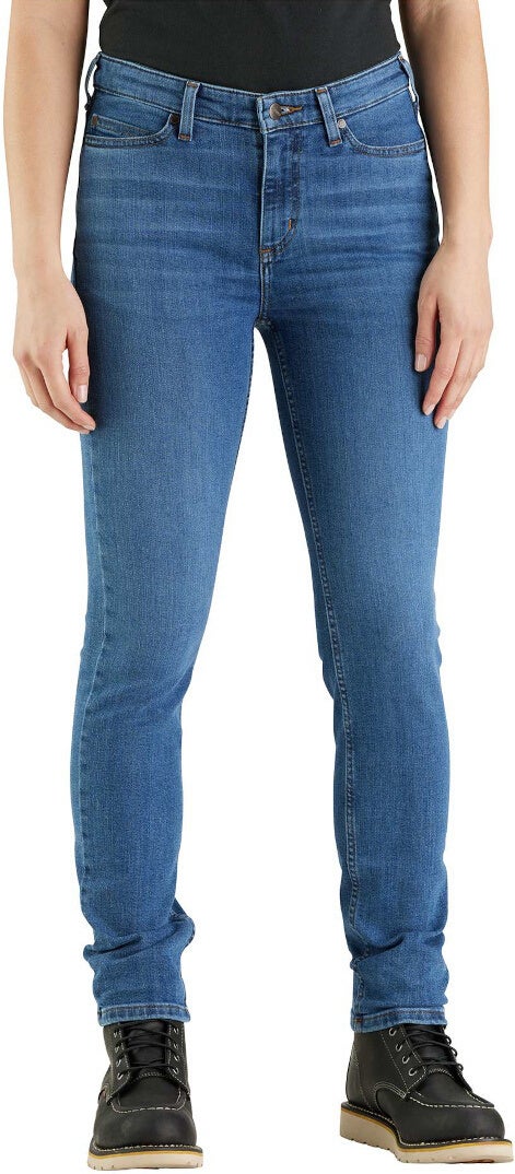 Carhartt Rugged Flex Tapered Dames Jeans Lichtblauw 18 Standaard Figuur 3
