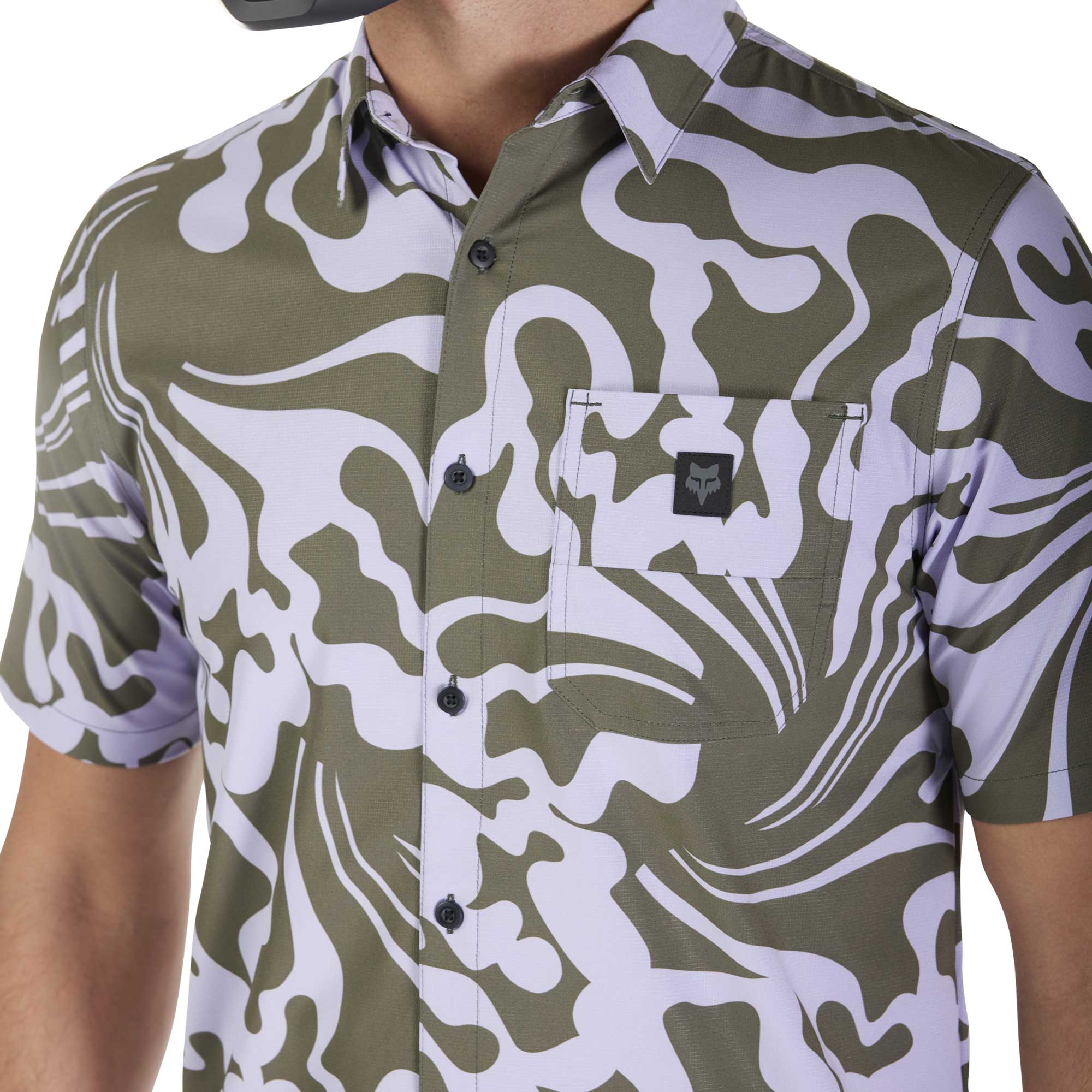 FOX Ranger Woven Fahrrad Hemd militärgrün 2XL Abbildung 5