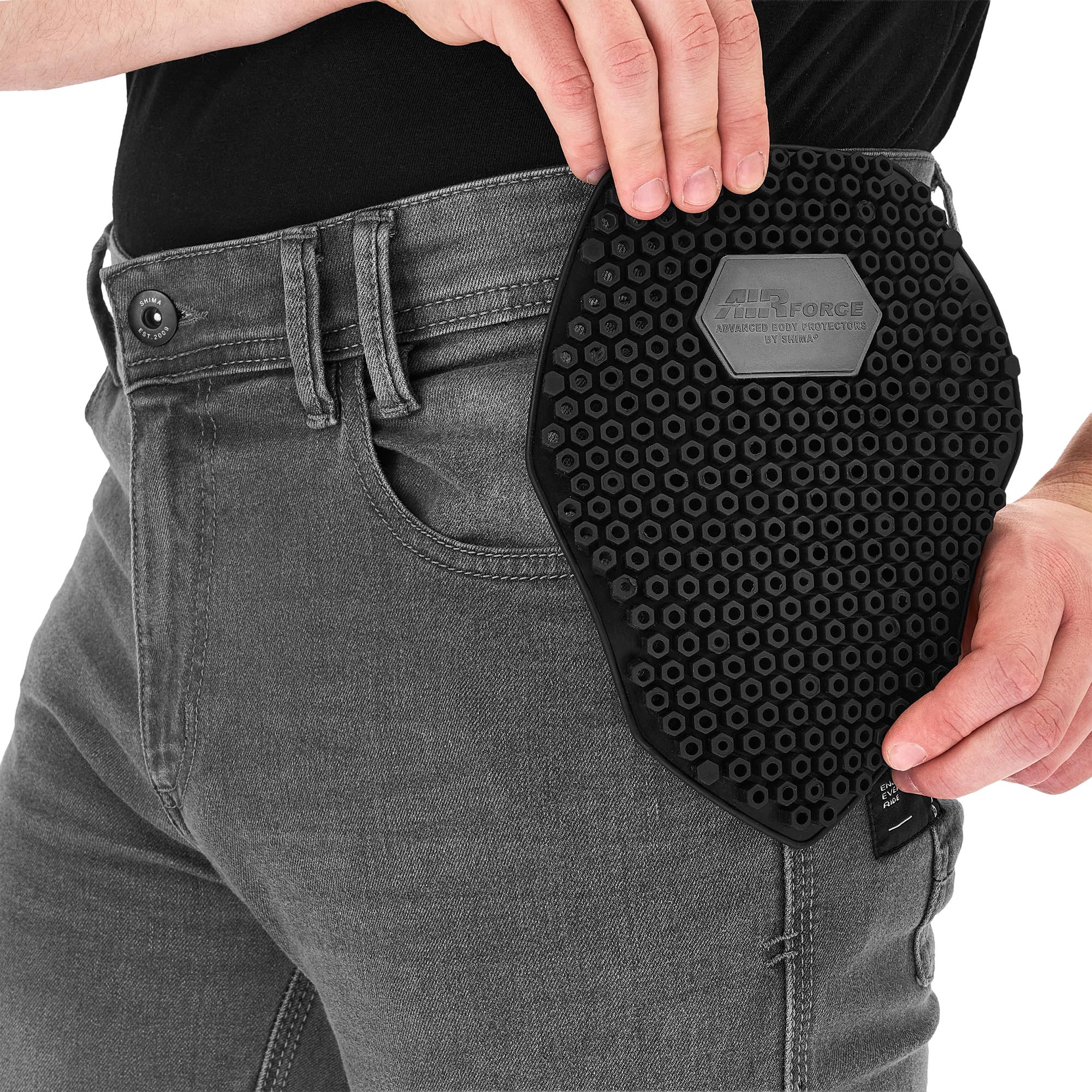 SHIMA Zenith Vaqueros Motorrad gris 40 (32) Figura 13