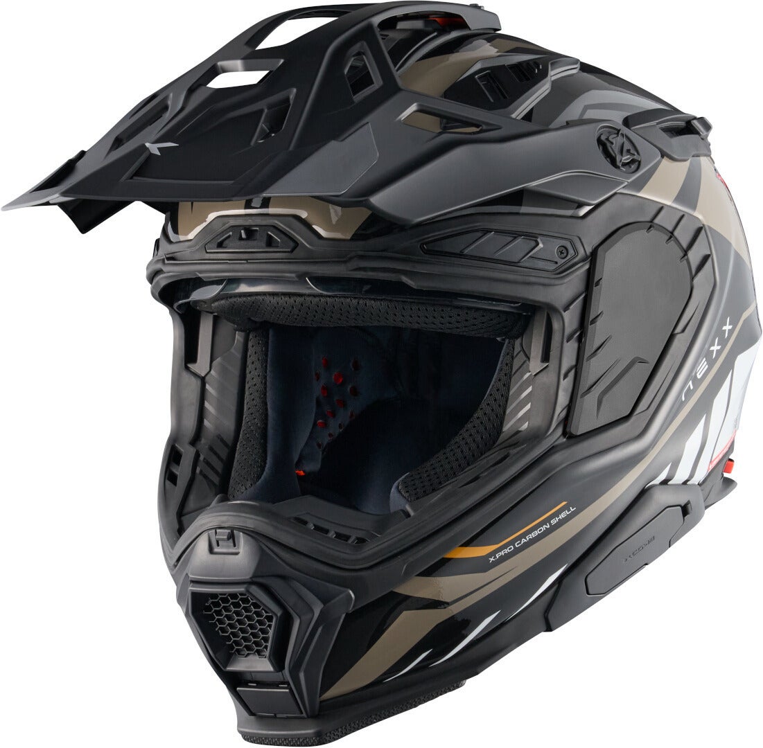 Nexx X.WED 3 Gobi Casco da motocross nero/sabbia/bianco XXXL (65/66) Figura 5