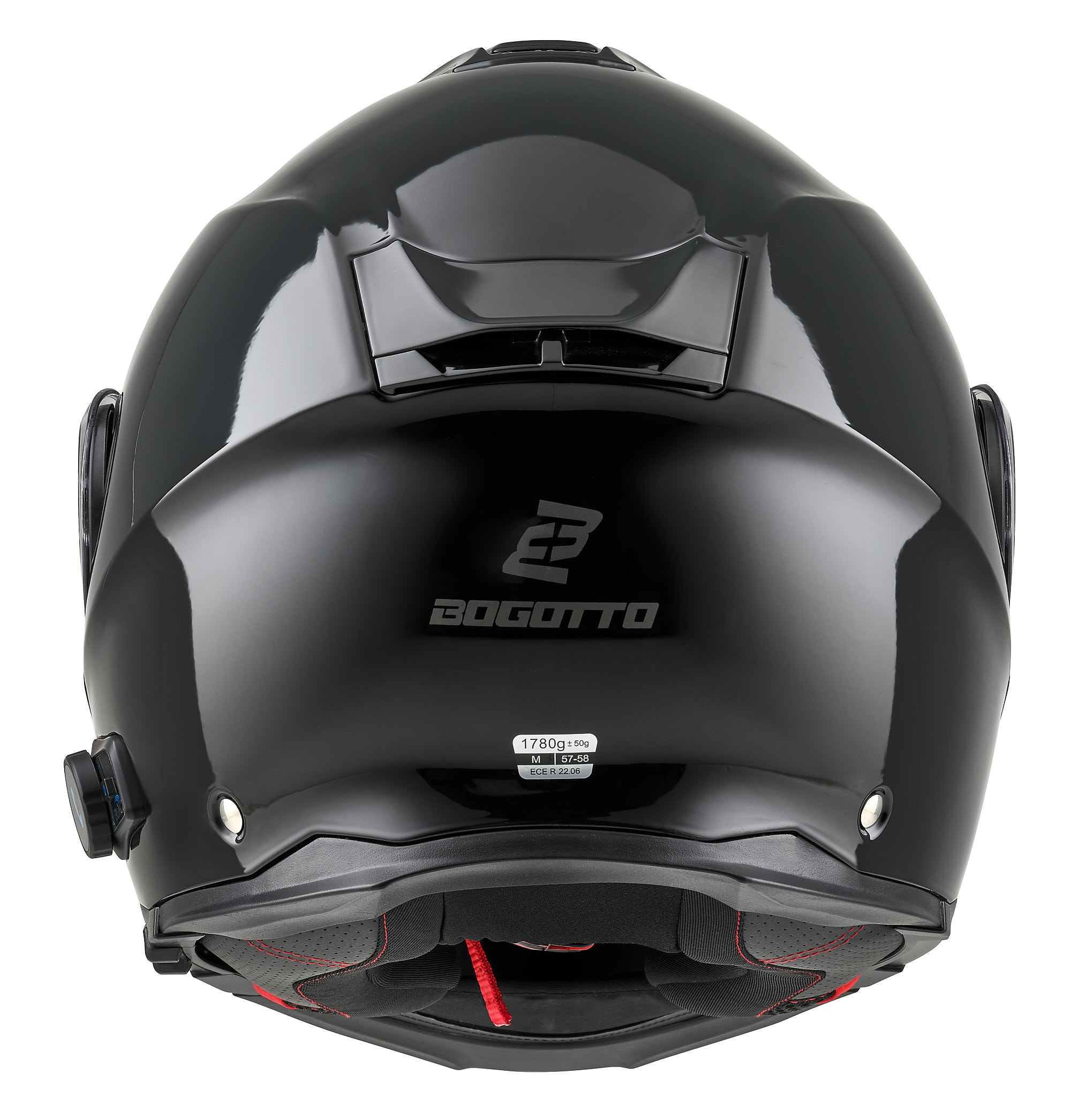 Bogotto H272 Bluetooth Αναδιπλούμενο κράνος Μαύρο Λ (59/60) Γράφημα 5