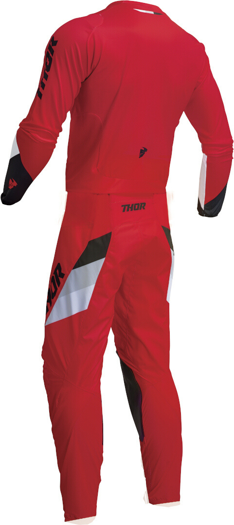 Thor Pulse Tactic Jugend Motocross Hose rot 24 Abbildung 5