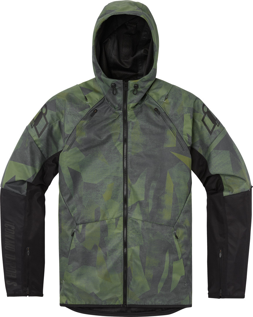 Icon Airform Battlescar Motorrad Textiljacke camouflage L Abbildung 1