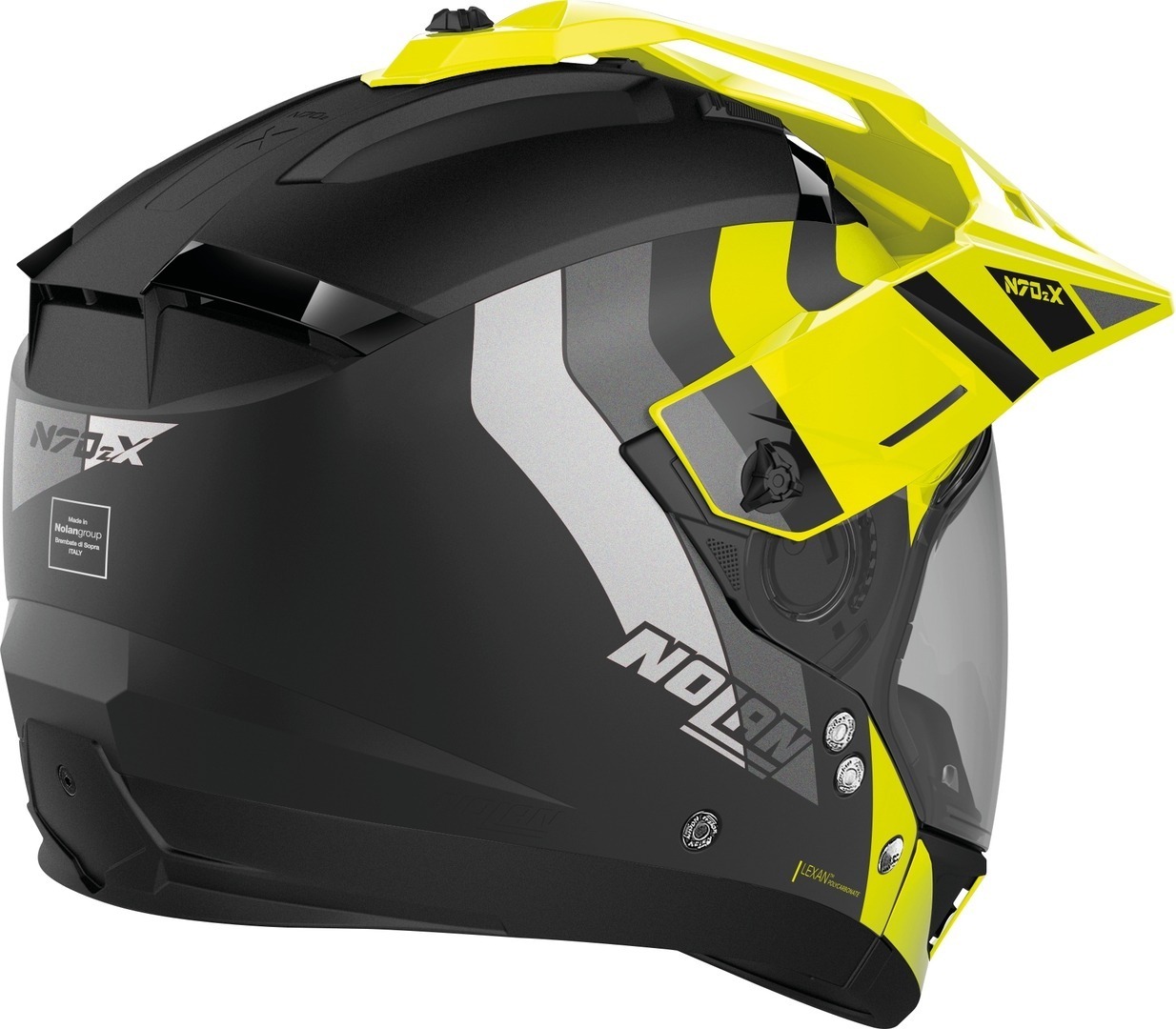 Nolan N70-2 X Decurio N-Com Cască negru/galben XS (55) Figura 3