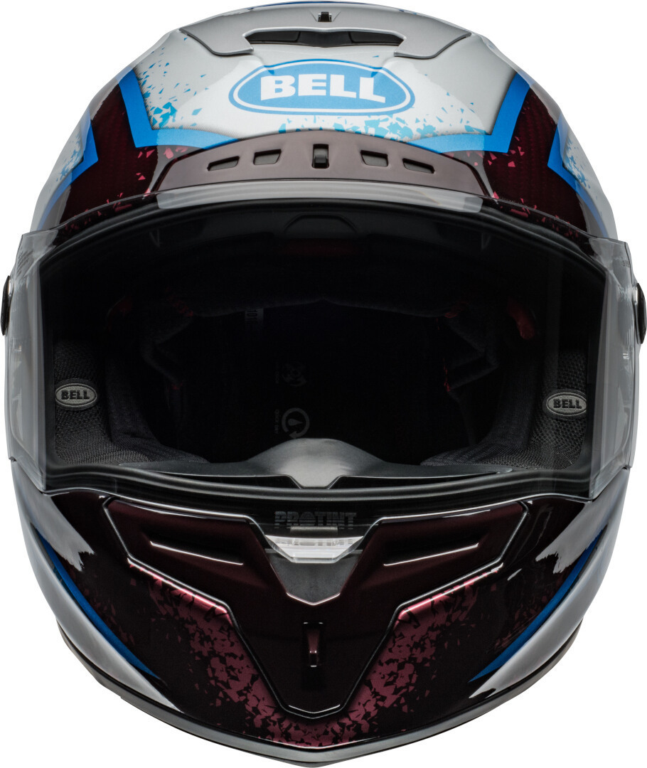 Bell Race Star DLX Flex Xenon Cască roșu/albastru deschis/argintiu S (55/56) Figura 2