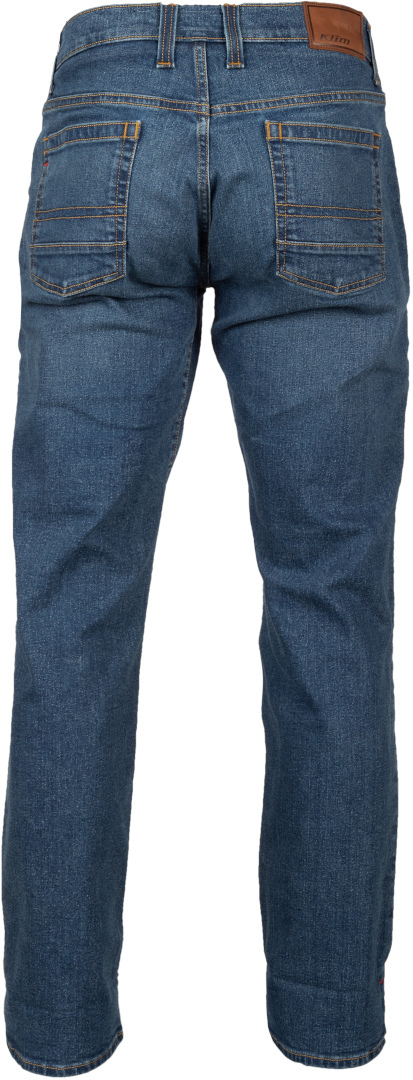 Klim K Forty 2 Straight Stretch Denim Motorcycle Jeans blue Long 32 Figure 4