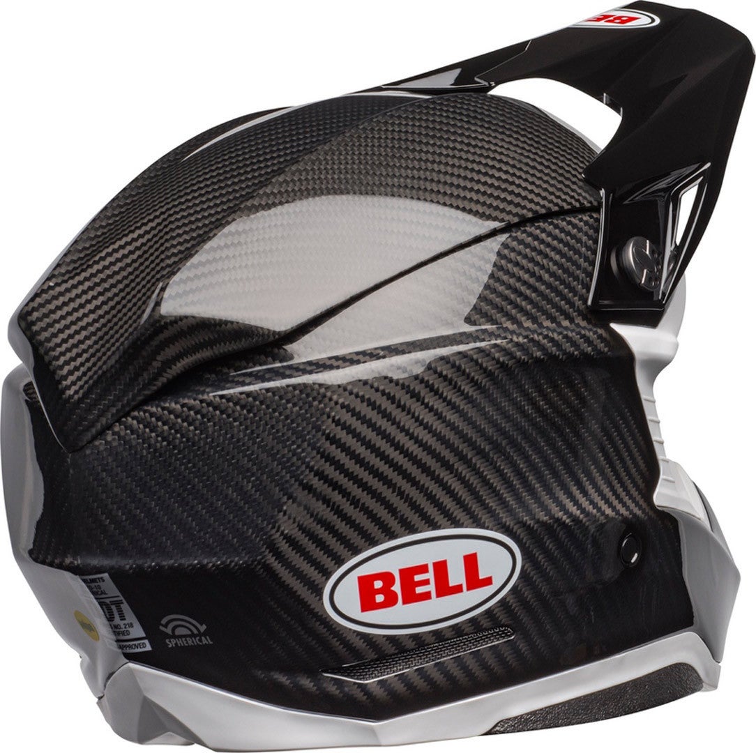 Bell Moto-10 Spherical Solid Motocross hjelm Sort XS (54/55) Figur 6