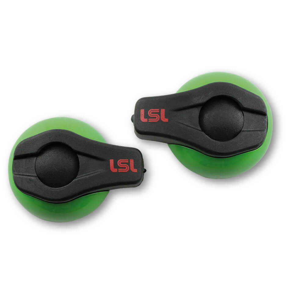 LSL CRASH PAD® Classic Köpfe Grön Alu Figur 2