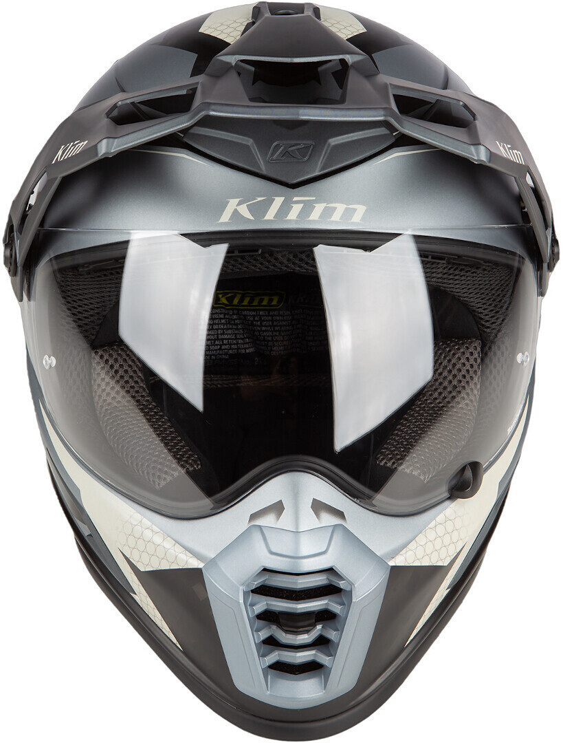 Klim Krios Pro Charger ECE/DOT Carbon Enduro hjelm grå/sort M (57/58) Figur 6