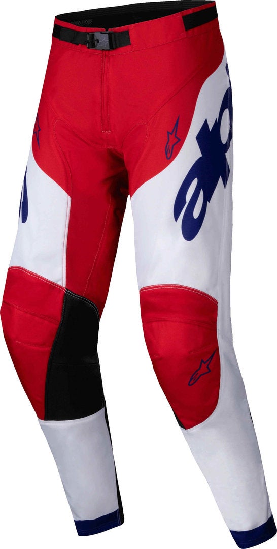 Alpinestars Racer Veil Spodnie motocrossowe czerwony/biały 40 Rysunek 1