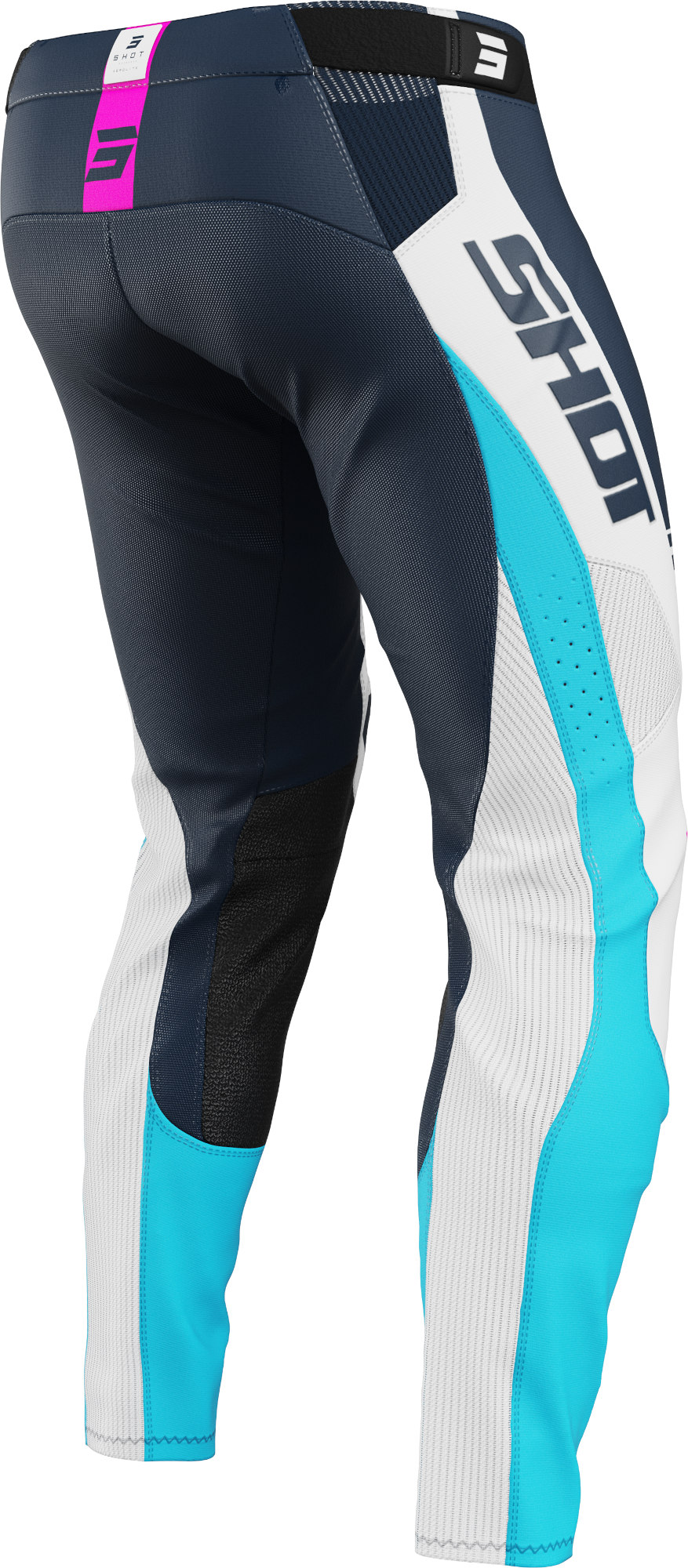Shot Aerolite Sprint Pantaloni da motocross blu 40 Figura 2