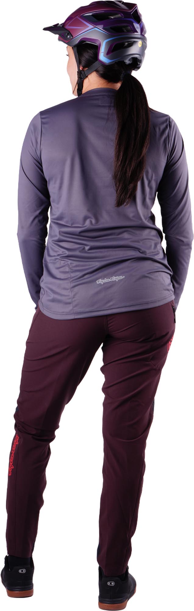 Side view of Troy Lee Designs Lilium Pro Mono Ladies Bicycle Jersey